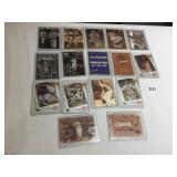 16 DIFFERENT TED WILLIAMS CARD COMPANY BASEBALL