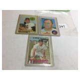 1967 TOPPS #30 AL KALINE, 1968 TOPPS #385 JIM