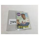 1969 TOPPS #100 HANK AARON (HOF)