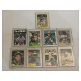 9 DIFFERENT RICKEY HENDERSON HOF CARDS