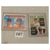 1964 TOPPS TONY CONIGLIARO ROOKIE CARD AND 1969