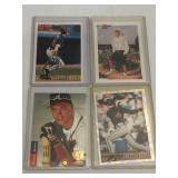 4 DIFFERENT CHIPPER JONES: 1992 BOWMAN #28, 1993