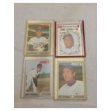4 DIFFERENT 1970 TOPPS BASEBALL HALL OF FAMER