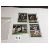 1992 SCORE THE FRANCHISE BASEBALL INSERT SET