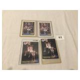 4 DIFFERENT SHAQUILLE ONEIL ROOKIE CARDS, 2 TOPPS