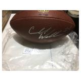 CHARLES WOODSON AUTOGRAPHED FOOTBALL OAKLAND