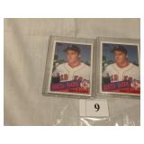2 - 1985 TOPPS #181 ROGER CLEMENS ROOKIE CARDS,