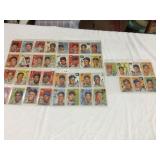 GROUP OF 39 - 1954 TOPPS BASEBALL AVERAGE VG +