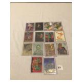 14 NON-SPORTS CARDS INCLUDING THE MASTERPIECE