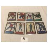 1994 MARVEL SUSPENDED ANIMATION CARDS 1-8
