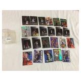 23 ASSORTED NBA INSERT CARDS