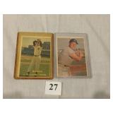 2 - 1957 TOPPS #215 ENOS SLAUGHTER HALL OF FAMER,