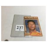 1962 TOPPS #471 MICKEY MANTLE (A) ALL STAR (HOF)