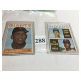 1964 TOPPS #146 TOMMY JOHN ROOKIE CARD, NOTE: 2