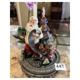 MUSICAL JOLLY OLD ST. NICHOLAS 8" H