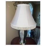 32" H FRINGE SHADE LAMP