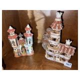 HAND CRAFTED PERU CLAY HAND PAINTED PIECES 8" X