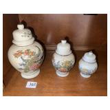 THREE GINGER JARS
