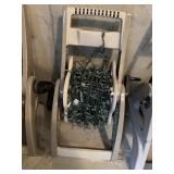 REEL ROLLING WITH HOLIDAY LIGHTS