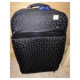 SUITCASE ON WHEELS 25" H X 14" W X 10" D