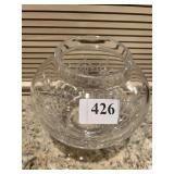 LENOX CRYSTAL VASE 7" H