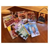 MAGAZINES, HERB BOOK, GRANT BOOK, ETC.