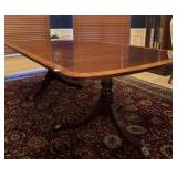 DINING ROOM TABLE IMPRESSIVE ROUNDED EDGE TABLE