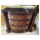 TWO BERNHARDT 3 DRAWER CHEST 40" W X 20" D X 32"