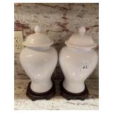 SOUP TUREEN, 2 GINGER JARS