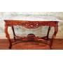 REPRODUCTION STONE TOP TABLE MARBLE HAS BEEN