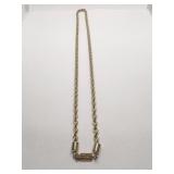 14K ROPE CHAIN 12.33 DWT