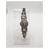 GENEVA WRISTWATCH RHINESTONE COVER AND BAND