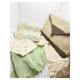 HAND MADE WOVEN PURSE AND HANKIES