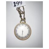 RUTEX 17 J WATCH W/ CHAIN