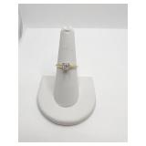 14K DIAMOND RING SZ. 7 - CENTER DIAMOND - 1.60