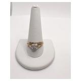 14 K GOLD RINGS SZ. 11 1/2 & 12 - 2.18 DWT