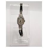CROTON WRISTWATCH 90 C PLATINUM 10 C RHODIUM WITH