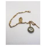GOLD FILLED GROUP - HOLY YEAR 1950 PENDANT VERSE
