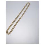 GOLD NECKLACE 30" LONG - 20.06 DWT