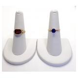 10K RINGS 6.5 AND SZ. 7 - 3.25 DWT