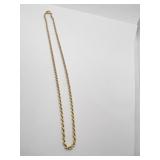 GOLD NECKLACE 18" - 11.43 DWT