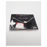 MARYLYN MONROE STERLING SILVER BRACELET