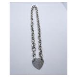 TIFFANY & COMPANY NY 925 - 14" LINK CHAIN