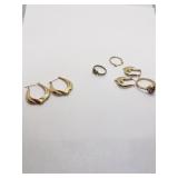 10K DOLPHIN EARRINGS, CLASS RING ZANESVILLE HS