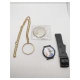 NECKLACE W/ BEZEL UNMARKED 6.00 DWT JOHN