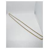 18K - ROPE CHAIN 23 DWT 15.16 DWT