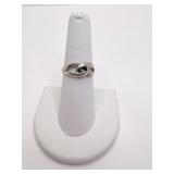 STERLING RING WOVEN DESIGN 1.52