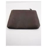 ZIPPER COIN BAG BLACK