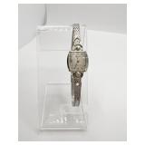 14K GRUEN WATCH U16939 WITH DIAMOND SURROUND 10