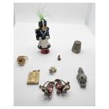 10K GOLD FILLED SHANK EASTERN STAR SZ. 7.5 - 2.06